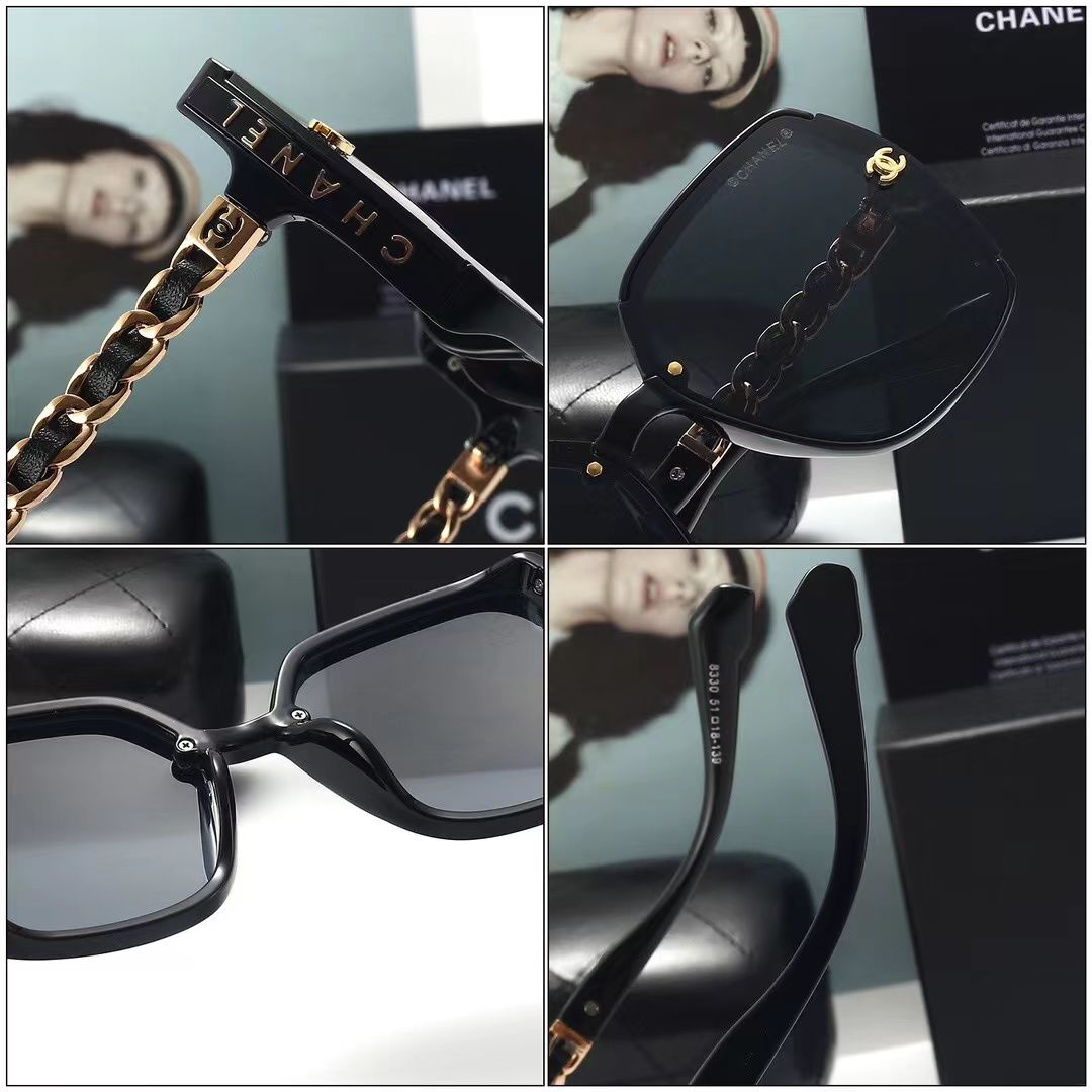 Women's Fashion Full Frame Letter Sunglasses 6330