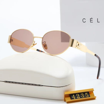 New Retro Metal Sunglasses 4235