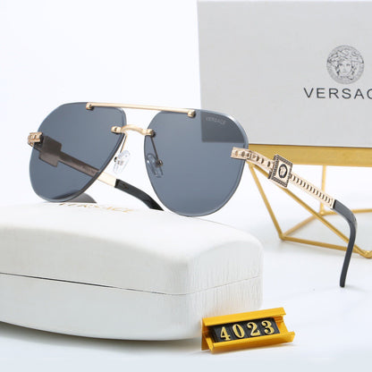 Metal aviator sunglasses 4023