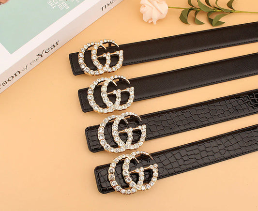 2 Styles Luxurious Rhinestone Belt