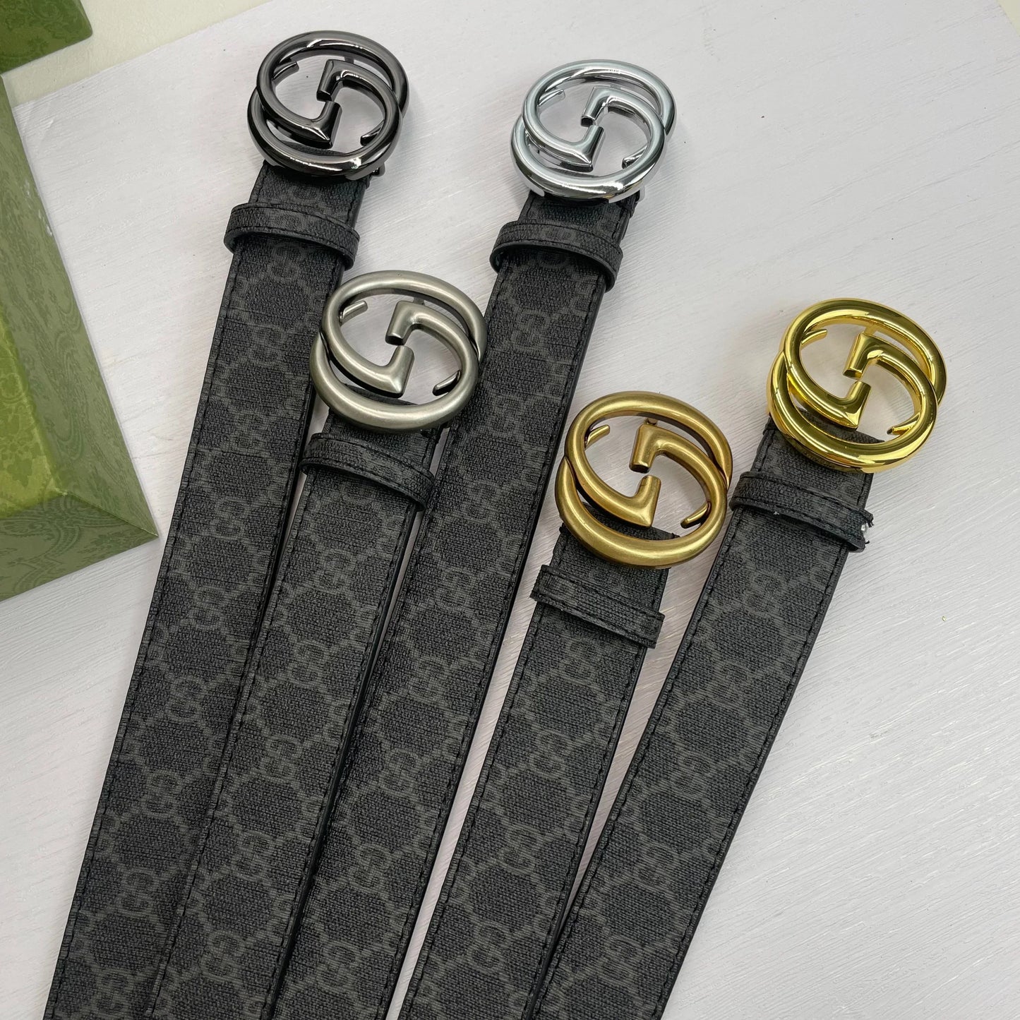 5 Colors Classic pattern printed belt