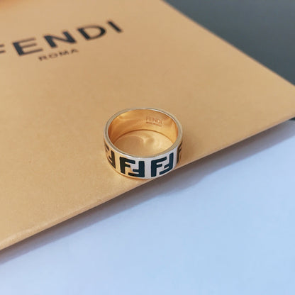 F Letter Ring