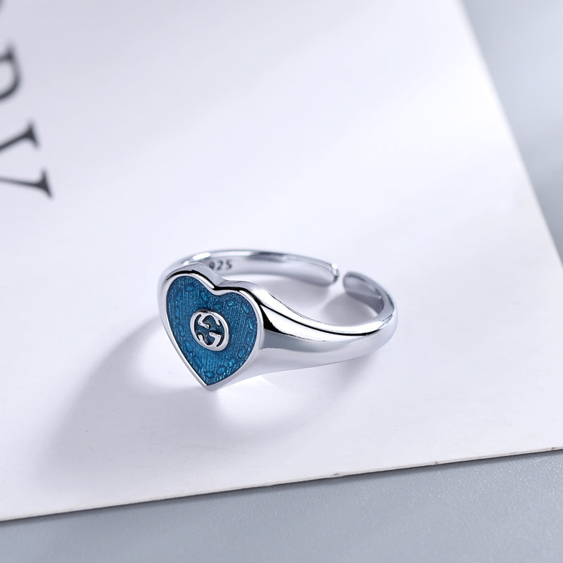 Heart Shape Open Ring