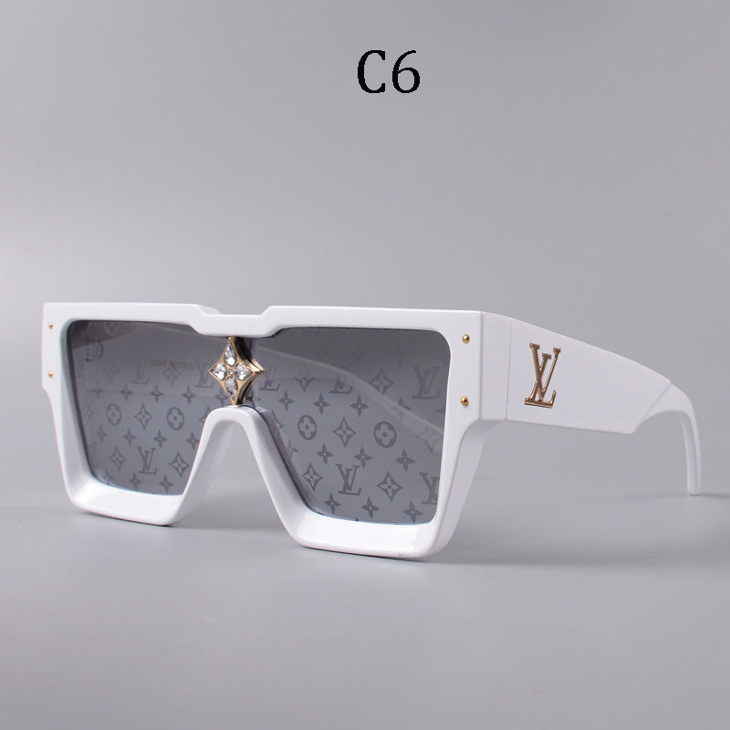 2024 new square frame unisex sunglasses 1486