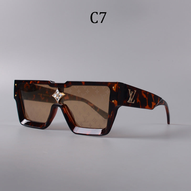 2024 new square frame unisex sunglasses 1486