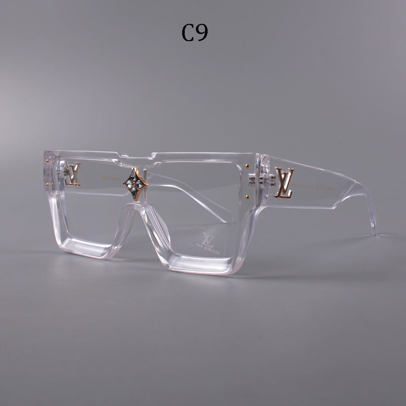 2024 new square frame unisex sunglasses 1486