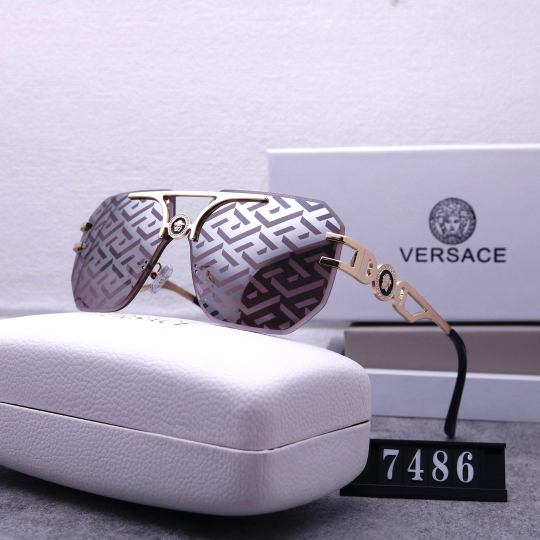 Stylish Medusa Rimless Sunglasses 7486