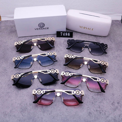 Stylish Medusa Rimless Sunglasses 7486