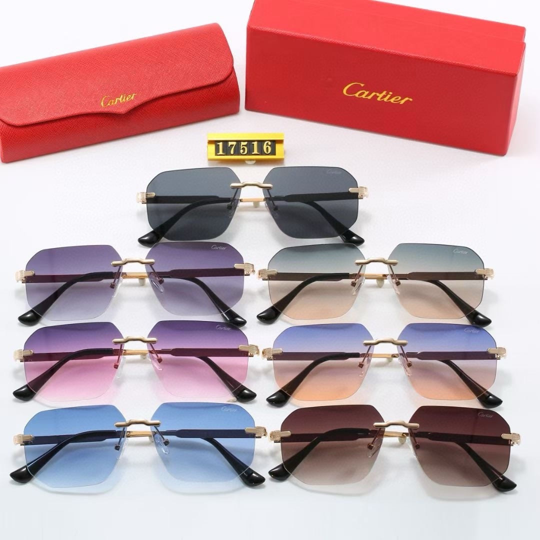 Fashion hot 7 color sunglasses 17156