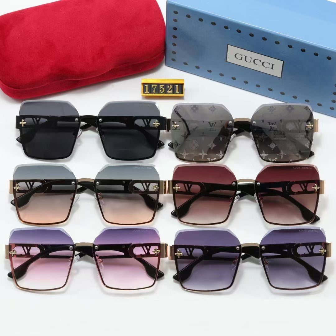 Fashion hot 6 color sunglasses 17521