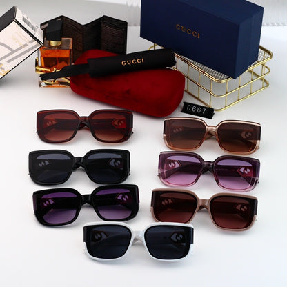 Fashion hot 7 color sunglasses 0667