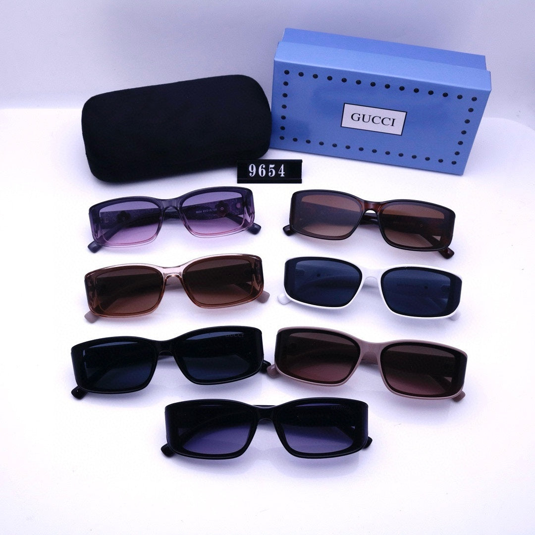 Fashion hot 7 color sunglasses 9654