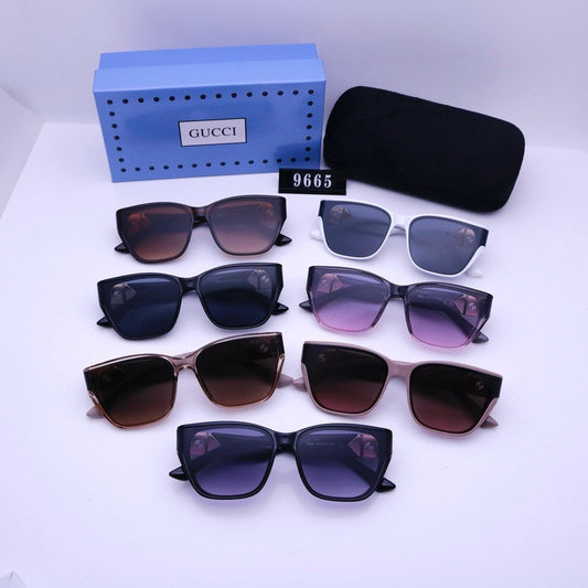 Fashion hot 7 color sunglasses 9665