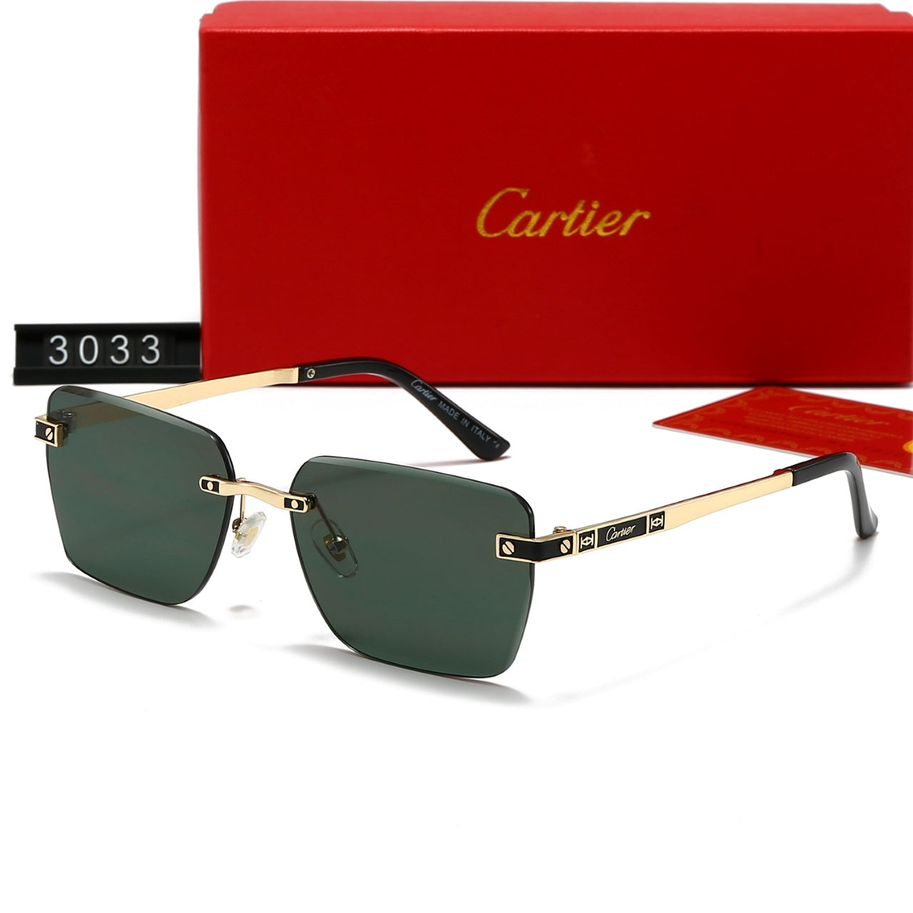 Fashion hot 7 color sunglasses 3033