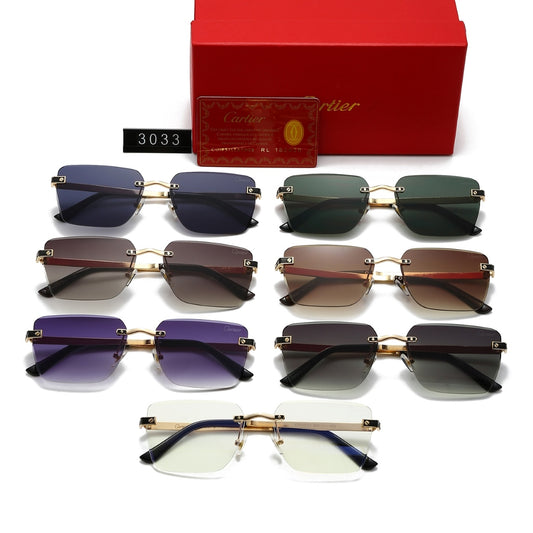 Fashion hot 7 color sunglasses 3033